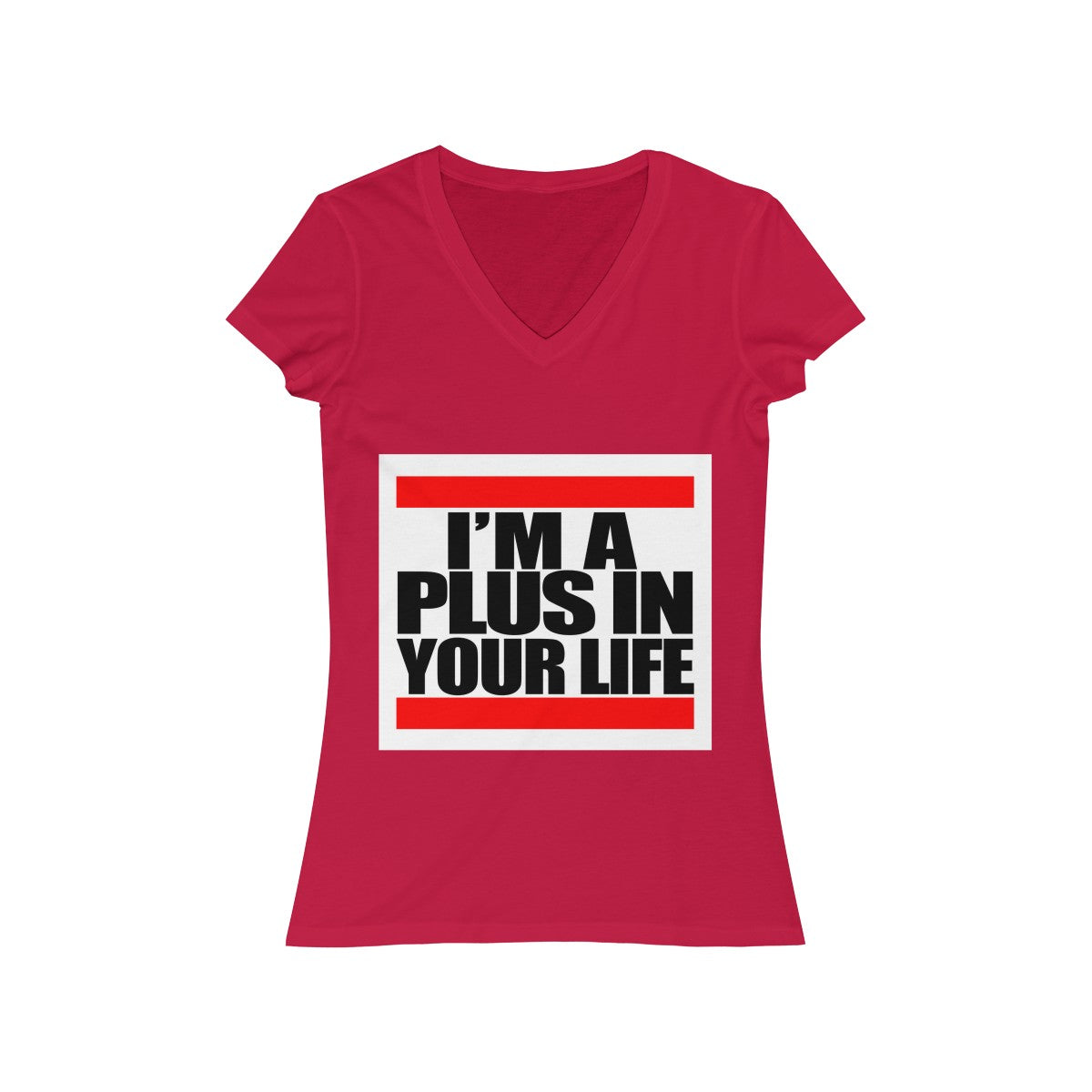 Women's Jersey Short Sleeve V-Neck Tee