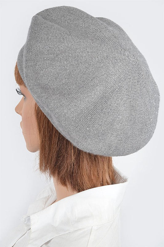 Soft Knit French Girl Beret