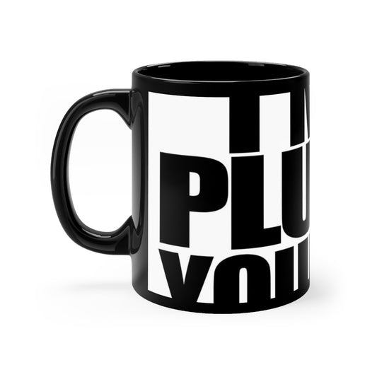 Black mug 11oz