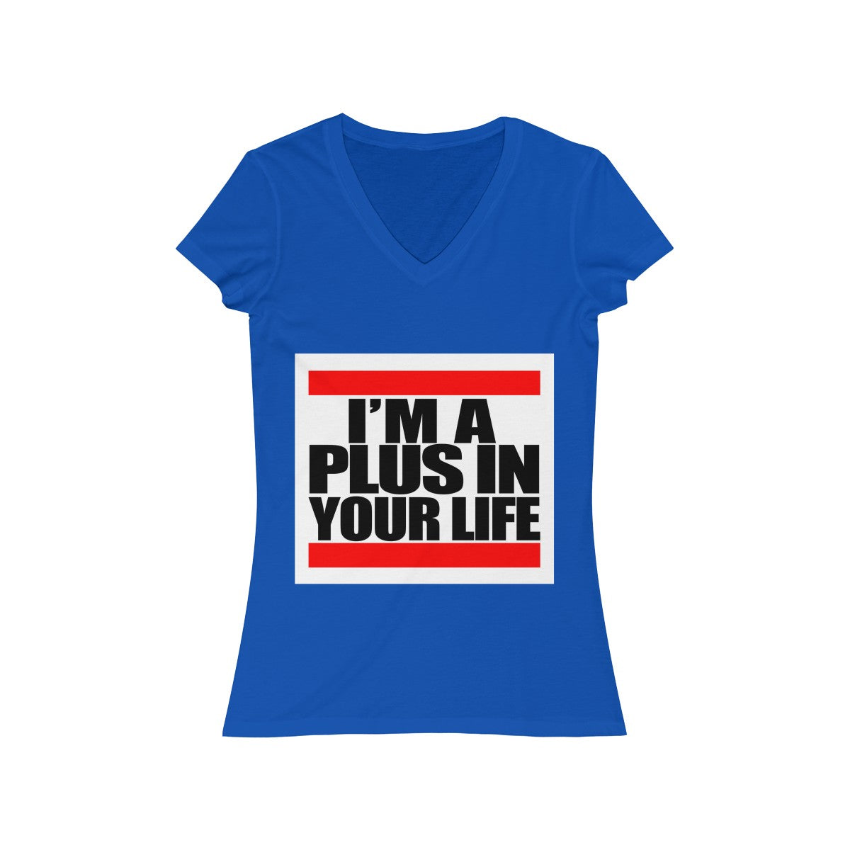 Women's Jersey Short Sleeve V-Neck Tee